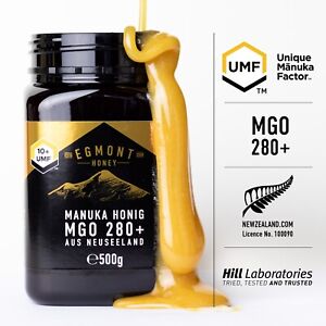 Manuka Honey MGO 280+ 500g Egmont Honey Original New Zealand 150 200 250 263 300