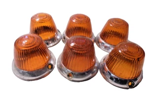 Hella Blinkerglas K12635 A2253 chrombed. Rand Messerschmitt TG500 Gogo Isar 1x - Bild 1 von 4