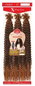 Outre X-Pression Twisted Up 3X SPRINGY BOHEMIAN TWIST 24" 3PK 2T1B/27 - Picture 1 of 7