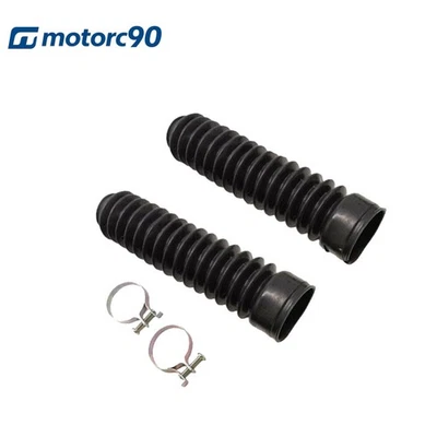 2PCS 35mm Motorcycle Fork Rubber Gaiter Boots Front Fork Shock Absorber CoverEYf - Image 1 of 4