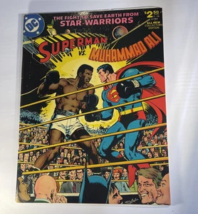 Superman vs Muhammad Ali 1978 cómic de gran tamaño edición Treasury C56 Neal Adams - Imagen 1 de 11