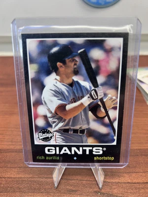 Rich Aurilia 2002 Upper Deck Vintage #200 San Francisco Giants - Image 1 of 2