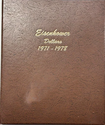 1971-1978 Complete IKE Eisenhower Dollar Set of 23 Coins PDS PROOF Dansco Album - Image 1 of 4