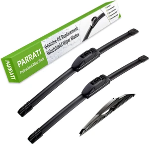 ® High Performance Premium All-Season Automotive Windshield Wipers with Rear Wip - Picture 1 of 12