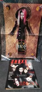 LUNA SEA cover & appendix hide poster SHOXX/July 1992 issue Talent goods 24 - Picture 1 of 2