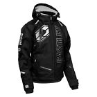 Castle Womens Strike G6 Insulated Snowmobile Jacket Black/Silver Size 2Xl