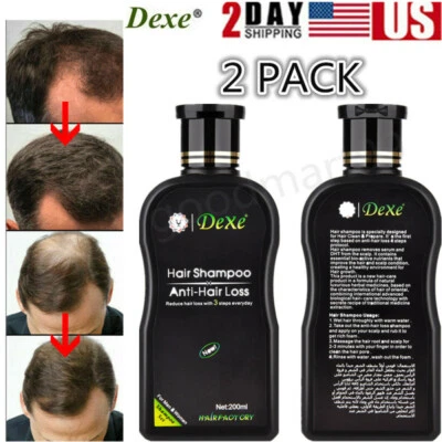 2Pcs Regrowth Anti Hair Loss Shampoo Ginger Tea Tree Oil Hair Growth Treatment - Image 1 of 4