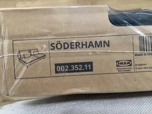IKEA SODERHAMN Bezug SCHONBEZUG für Sofa 2-Sitzer Teil Samsta dunkelgrau - Bild 1 von 3