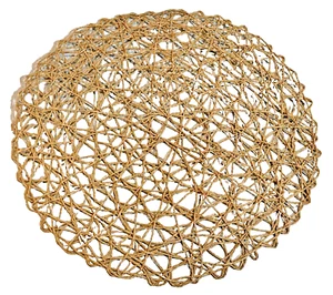 6 Pack Handwoven Rattan 14" PlaceMats Indoor or Outdoor - Picture 1 of 3