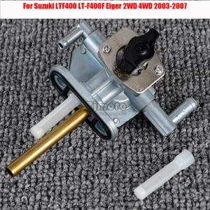 Fuel Petcock For Suzuki LTF400 LT-F400F LTA400 LT-A400F Eiger Auto 2WD 4WD - Picture 1 of 6