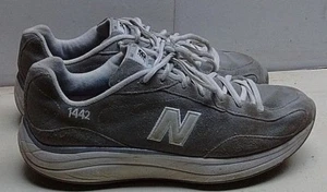 New Balance W1442 Gray Leather Toning Active Sneakers Walking Women Shoes 8 M 39 - Picture 1 of 6