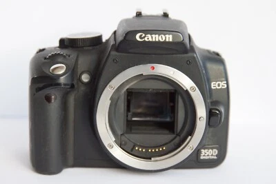 Canon EOS 350D, Digital camera Body - DSLR, EF Lens mount - 8MP - tested WORKING - Image 1 of 4