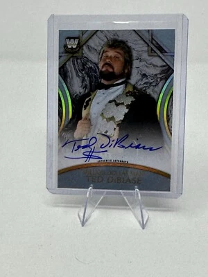 Million Dollar Man Ted Dibiase 2018 Topps WWE Legends Autograph Auto /50 - Image 1 of 2
