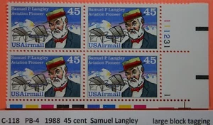 Price is per Each C-118  US Mint Never Hinged Airmail  Plate Blocks  - Picture 1 of 1