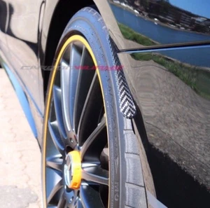 Protectores contra salpicaduras traseros de fibra de carbono para Mercedes CLA45 AMG CLA clase W117 CLA250 - Imagen 1 de 11