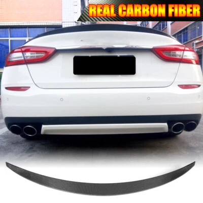 Alerón trasero de maletero para Maserati Quattroporte QP Executive GT CARBONO REAL  Foto 1 de 4