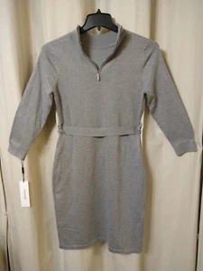 Calvin klein women's dresses long sleeve v-neck with zipper size M medium - Picture 1 of 7