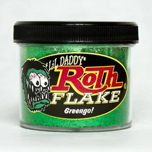 Lil' Daddy Roth Metal Flake - Green Go! - Picture 1 of 2