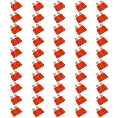 ATC Blade Style Fuse10A AMP Automotive Car Truck Fuses Pack of 50 - Image 1 of 2