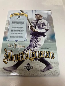 2005 upper deck origins Honus Wagner flying Dutchmen box topper metal 5 x 7 - Picture 1 of 2