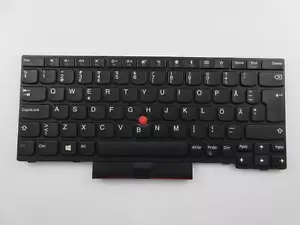 Swedish Keyboard LENOVO THINKPAD A285 SN20P33615 01YP185 Original - Picture 1 of 2