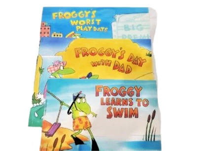 FROGGY Books Lot Of 3 Scholastic & Puffin Books PB - Image 1 of 4