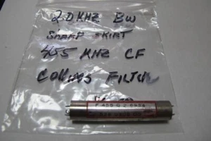 COLLINS FILTER 455KHZ 2.0KHZ BW SHARP SKIRT one item only From JAPAN Used item - Zdjęcie 1 z 3