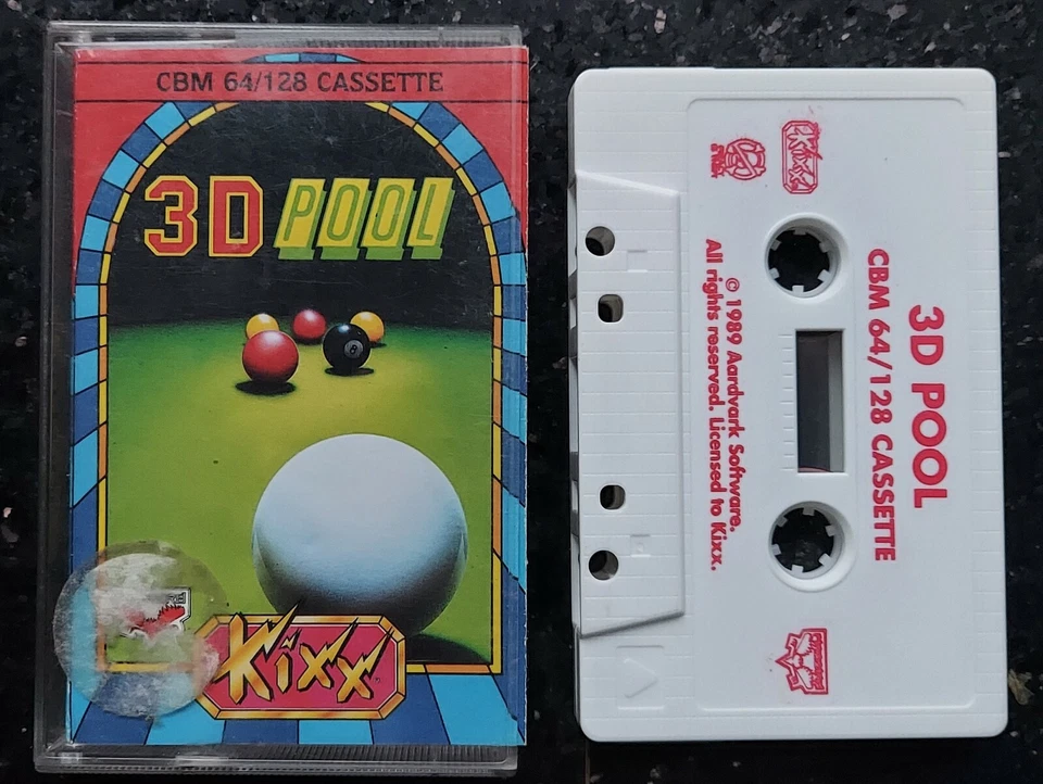 3D Pool - Commodore 64 - Image 1 of 1