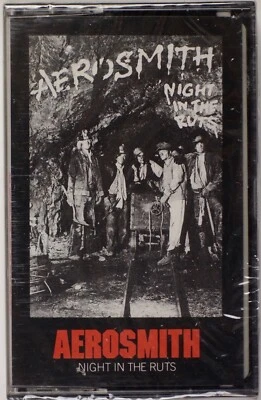 AEROSMITH: Night in the Ruts SEALED US Columbia Hard Rock Cassette Tape NEW - Image 1 of 3
