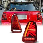 Red LED Tail Lights Sequential Rear Lamps For 2002-2006 Mini Cooper R50 R52 R53 MINI Cooper S