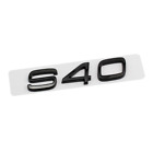 For Volvo Rear Emblem Boot Trunk Sticker Badge Letter Logo S40 Glossy Black
