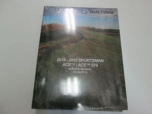 2014 2015 Polaris Sportsman ACE ACE 570 Service Repair Shop Workshop Manual NEW - Picture 1 of 2