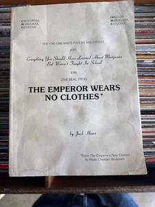 The Emperor Wears No Clothes Jack Herer Book 1985 1st Print SC OR CA Marijuana - Bild 1 von 5