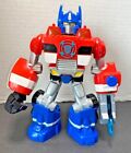 Transformers Playskool Heroes Rescue Bot Optimus Prime Figure Talking Lights up