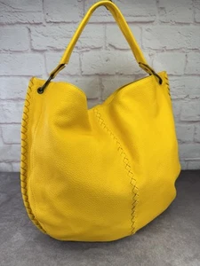Bottega Veneta Yellow Intrecciato Leather Cervo Hobo - Picture 1 of 16