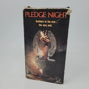 PLEDGE NIGHT 1990 VHS Belladonna "BROTHERS TO THE END...The VERY END Halloween - Bild 1 von 10