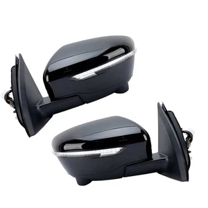 Fit FOR Nissan Qashqai J11 2014 - 2018 Wing Mirror Electric Unit Pair Side HOT - Bild 1 von 12