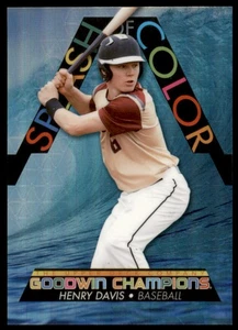 2022 Goodwin Champions Splash Platinum Ocean #SCP15 Henry Davis 04/75 - Picture 1 of 2