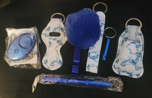 Self Defense Key Chains GREAT Gifts For Women Safety Keys Tie Dye . $20 EACH - Picture 1 of 4