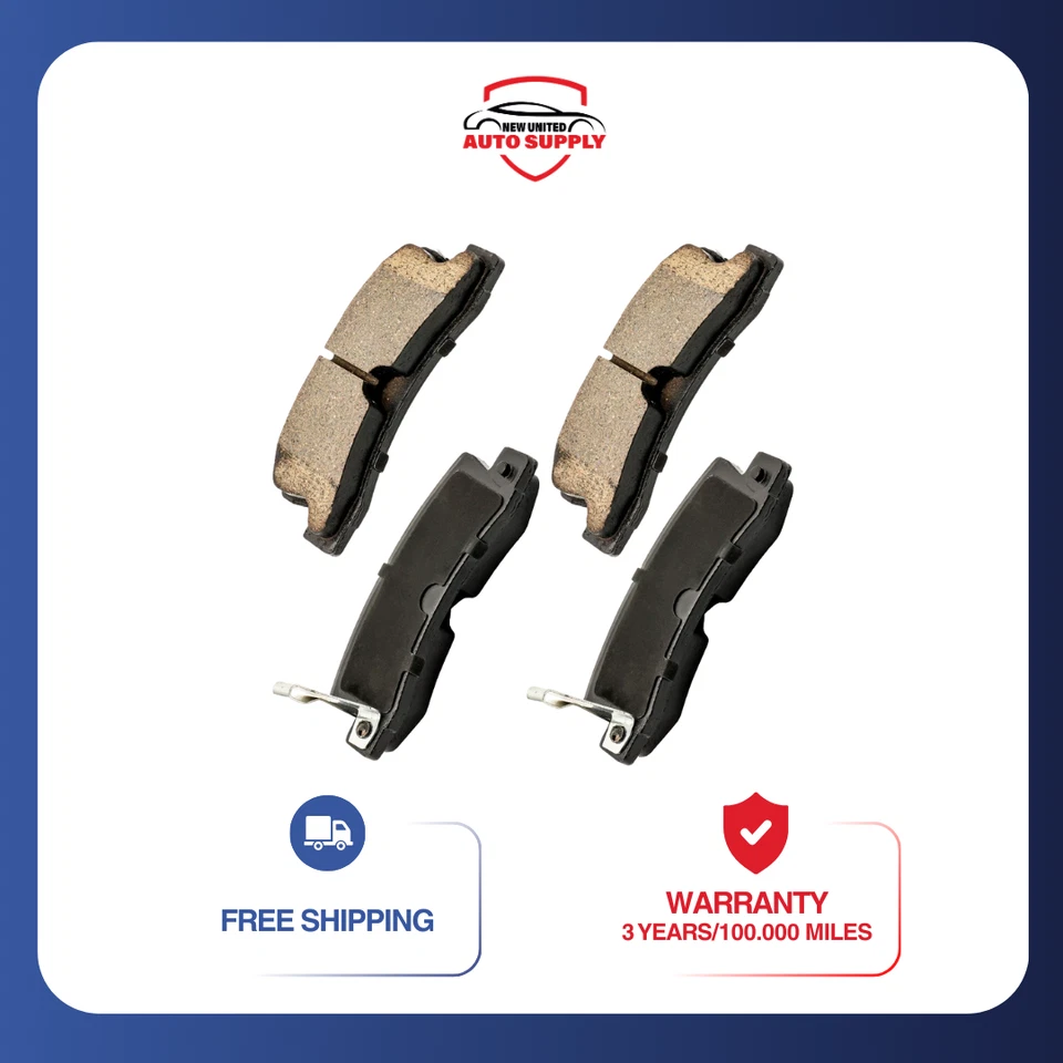 Pastillas de freno traseras NAD325 para Toyota Celica 1987-1995 Lexus RX300 1999-2003 Foto 1 de 4