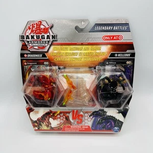 BAKUGAN Armored Alliance DRAGONOID VS NILLIOUS + ENGRANAJE Legendary Battles Objetivo - Imagen 1 de 4