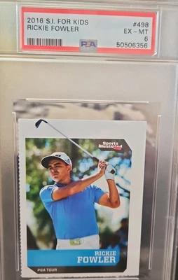 2016 Sports Illustrated for Kids Series 5 - Rickie Fowler #498 - Image 1 of 2