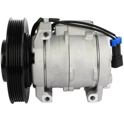 Compresor de aire acondicionado con 6 ranuras para Freightliner Cascadia Columbia Western Star 3700 Foto 1 de 4