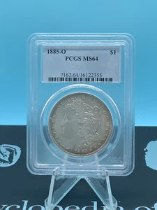 1885-O Morgan Silver Dollar - PCGS MS 64 - Picture 1 of 5