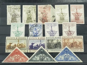 ESPAÑA. EDIFIL 531/546 */US DESCUBRIMIENTO DE AMERICA. CATALOGO 110 € - Picture 1 of 2
