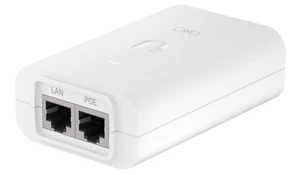 Ubiquiti 48-volt 24-Watt PoE Adapter, White, Canada Version | POE-48-24W-WH - Picture 1 of 1
