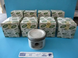 8 Pistoni Maggiorati 0.20 CR 8.13 Originali Per Range Rover 3.9 STC64620 sivar - Picture 1 of 1