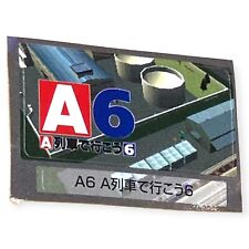 Sony PlayStation 2 PS2 A6 Let's take the A train 6 VTG Memory Card Sticker