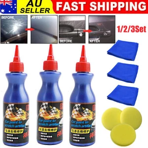 1-3Pcs 100ml Car Scratch Remover Agent Deep Scratches Paint Restorer Auto Repair - Picture 1 of 14