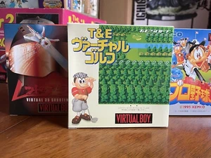3 Games Red Alarm 3D shooting Golf Baseball Nintendo Virtual Boy BNew NTSC-J - Picture 1 of 23